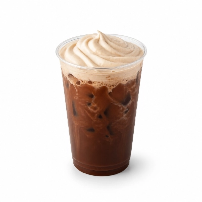 Starbucks Beverages Espresso Iced Caffe Mocha Venti Soy Whip