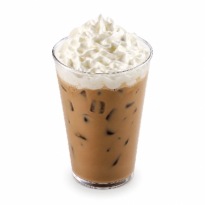 Starbucks Beverages Espresso Iced Caffe Mocha Venti Whole Whip