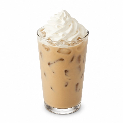 Starbucks Beverages Espresso Iced White Chocolate Mocha Grande Whole Whip