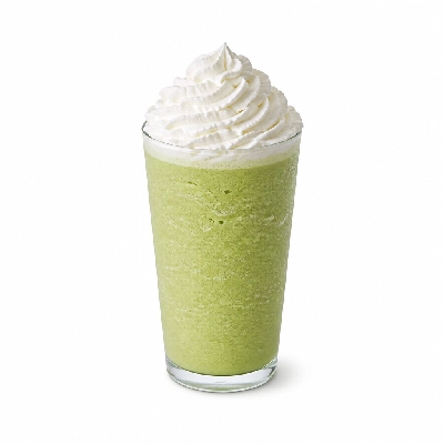 Starbucks Beverages Frappuccino Blended Creme Green Tea Frappuccino Tall Nonfat Whip
