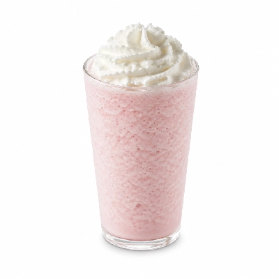 Starbucks Beverages Frappuccino Blended Creme Strawberries & Frappuccino Grande 2% Whip