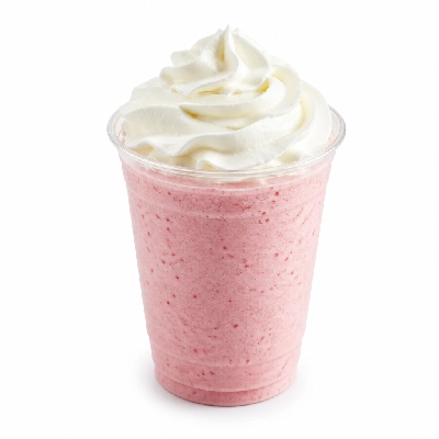 Starbucks Beverages Frappuccino Blended Creme Strawberries & Frappuccino Grande Soy Whip