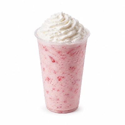 Starbucks Beverages Frappuccino Blended Creme Strawberries & Frappuccino Venti Soy Whip
