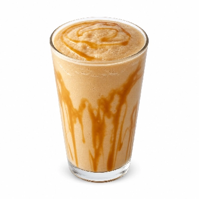 Starbucks Beverages Frappuccino Caramel Blended Grande 2% No Whip