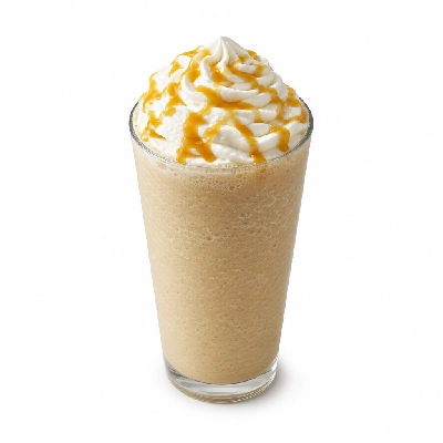 Starbucks Beverages Frappuccino Caramel Blended Venti Soy Whip