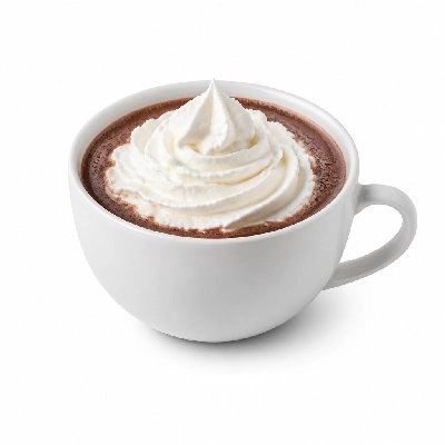 Starbucks Beverages Hot Chocolate Grande 2% Whip