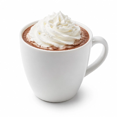 Starbucks Beverages Hot Chocolate Tall Nonfat Whip