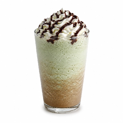 Starbucks Beverages Midnight Mint Mocha Frappuccino 2 % Milk