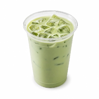 Starbucks Beverages Tea Iced Green Latte Grande 2%