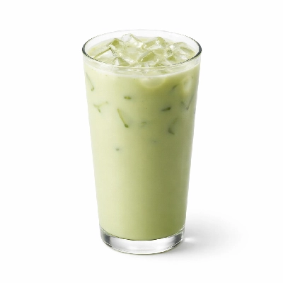 Starbucks Beverages Tea Iced Green Latte Tall 2%