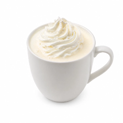 Starbucks Beverages White Hot Chocolate Tall Soy Whip