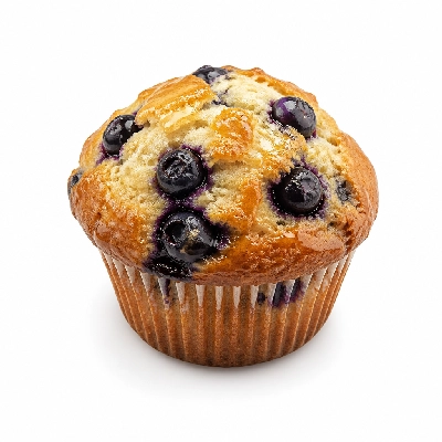 Starbucks Blueberry Yogurt Muffin with Honey
