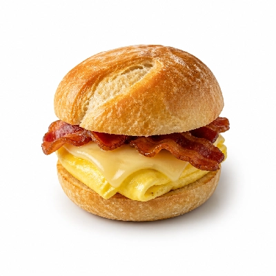 Starbucks Breakfast Bacon Gouda & Egg on Artisan Roll