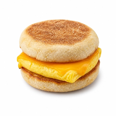 Starbucks Breakfast Egg & Cheddar on English Muffin