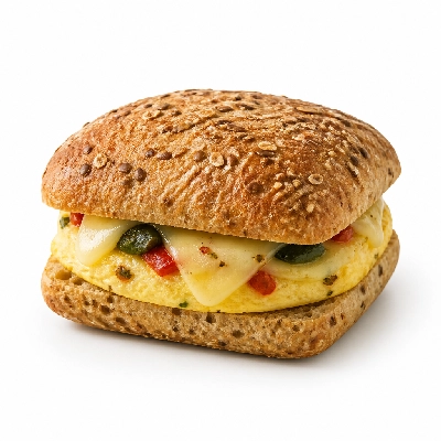 Starbucks Breakfast Vegetable Egg & Fontiago on Multigrain Ciabatta