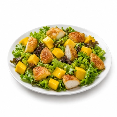Starbucks Buttermilk Chicken & Mango Salad