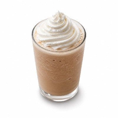 Starbucks Cold Beverages Mini Mocha Frappuccino with Whipped Cream and Oat Milk