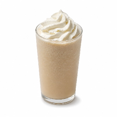 Starbucks Cold Beverages Mini White Chocolate Mocha Frappuccino with Oat Milk and Whipped Cream