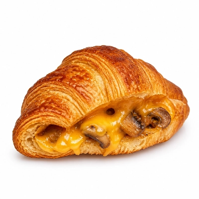 Starbucks Croissant Cheddar and Mushroom