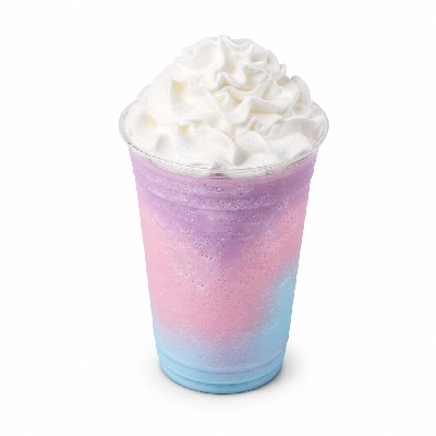 Starbucks Crystal Ball Frappuccino with Coconut Milk Whipped Cream