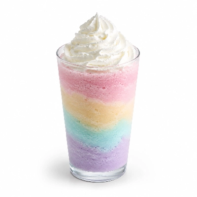 Starbucks Crystal Ball Frappuccino with Nonfat Milk Whipped Cream