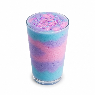 Starbucks Crystal Ball Frappuccino with Whole Milk No Whipped Cream