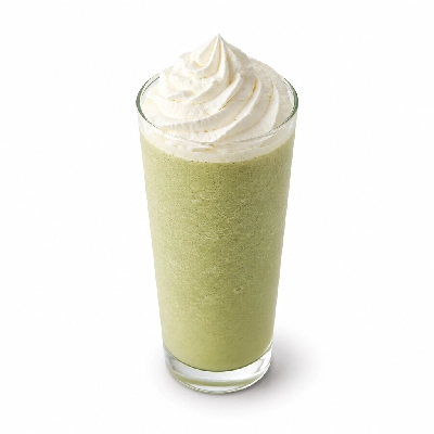 Starbucks Frappuccino Creme Green Tea Whole Milk Whip Tall