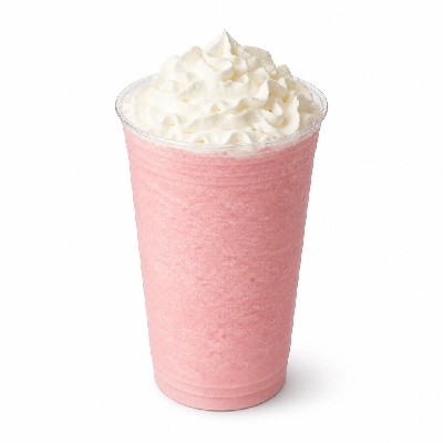Starbucks Frappuccino Creme Strawberries Whole Milk Whip Venti