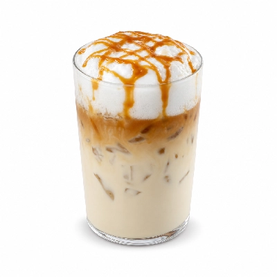 Starbucks Grande Iced Caramel Cloud Macchiato Whole Milk