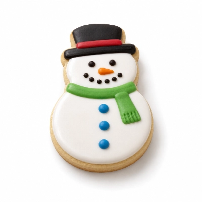 Starbucks Holiday Frosted Snowman Cookie