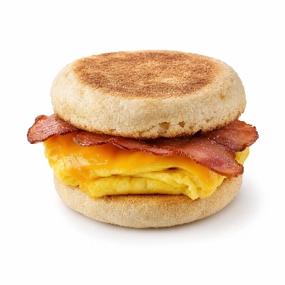 Starbucks Low-Fat Turkey Bacon Cheddar and Egg Breakfast Sandwich