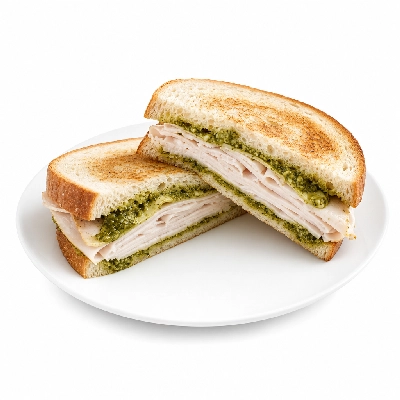 Starbucks Lunch Turkey & Basil Pesto Sandwich