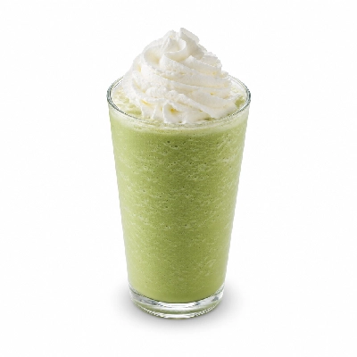 Starbucks Matcha Green Tea Creme Frappuccino with Almondmilk Venti Iced