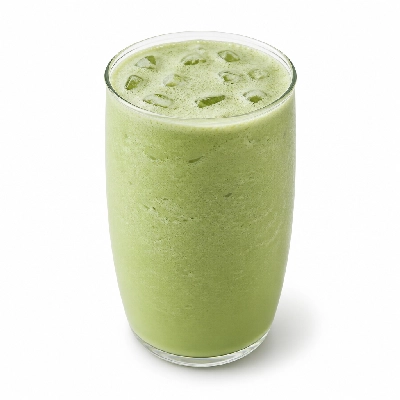 Starbucks Matcha Green Tea Creme Frappuccino with Soy Milk Venti Iced No Whip