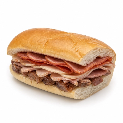 Starbucks Meat Feast 6" Sub