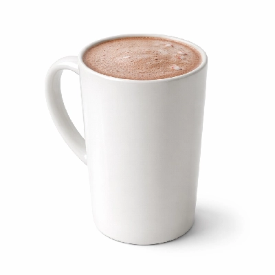 Starbucks Peppermint Hot Chocolate Nonfat Milk No Whip Tall