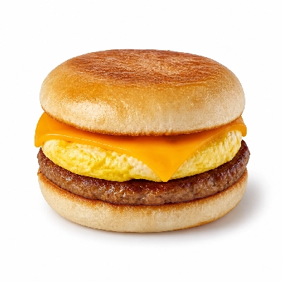 Starbucks Sausage Cheddar & Egg Sandwich