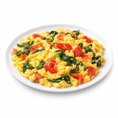 Starbucks Super Scrambled Eggs Tomato & Spinach Hot Box