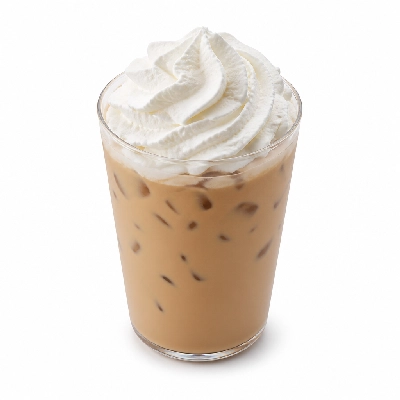 Starbucks Toasted White Chocolate Mocha Almondmilk Whipped Cream