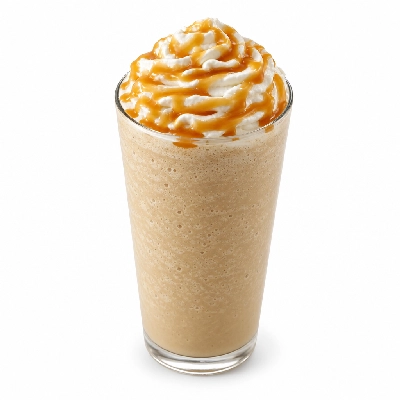 Starbucks Ultra Caramel Frappuccino Whole Milk Venti