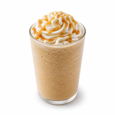 Starbucks Ultra Caramel Frappuccino with Coconut Milk Venti Iced