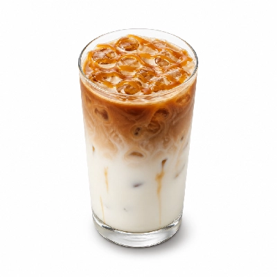 Starbucks Venti Iced Caramel Cloud Macchiato Coconutmilk