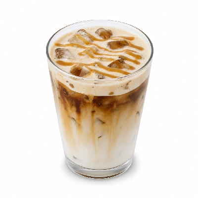 Starbucks Venti Iced Caramel Cloud Macchiato Nonfat Milk