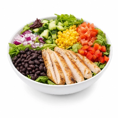Starbucks Zesty Chicken & Black Bean Salad Bowl