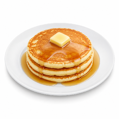 Steak 'n Shake Breakfast Kid's 3 Pancakes (Incl. Butter and Syrup)