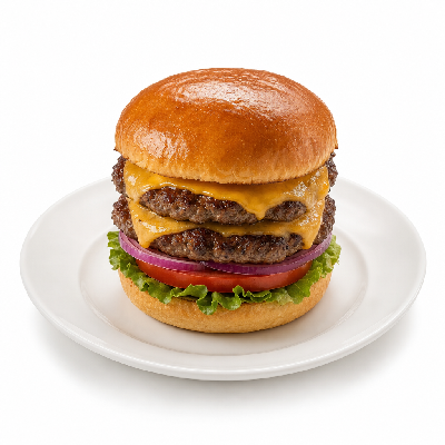 Steak 'n Shake Double Steak Burger with Cheese