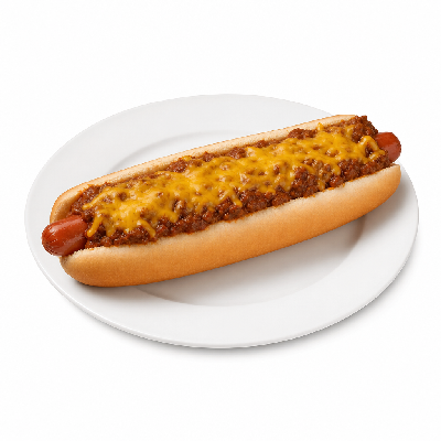 Steak 'n Shake Footlong Chili 'n Cheese