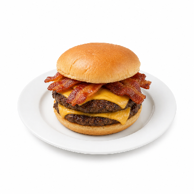 Steak 'n Shake Steakburgers Bacon 'n Cheese Double