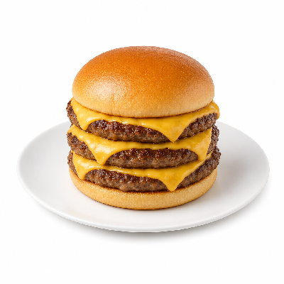 Steak 'n Shake Steakburgers Triple with Cheese