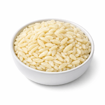 Steamed Orzo